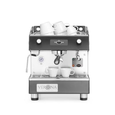 Kávovar Romeo Easy 1 pákový, poloautomatický, černý, Verona, 230V/1800W, 375x530x(H)485mm | 207598